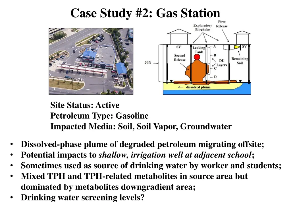 case study 2 gas station