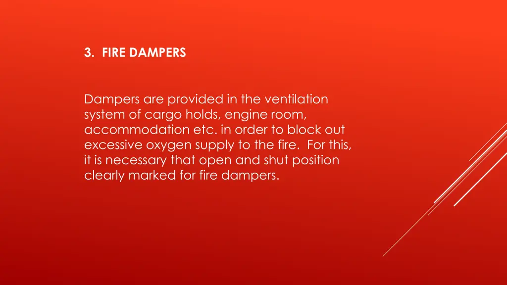 3 fire dampers