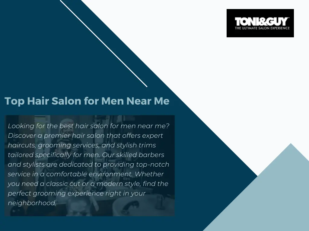 top hair salon for men near me