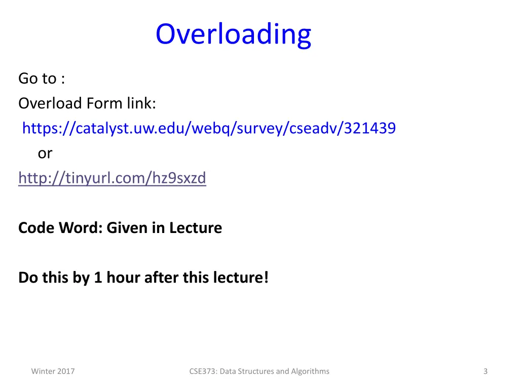 overloading