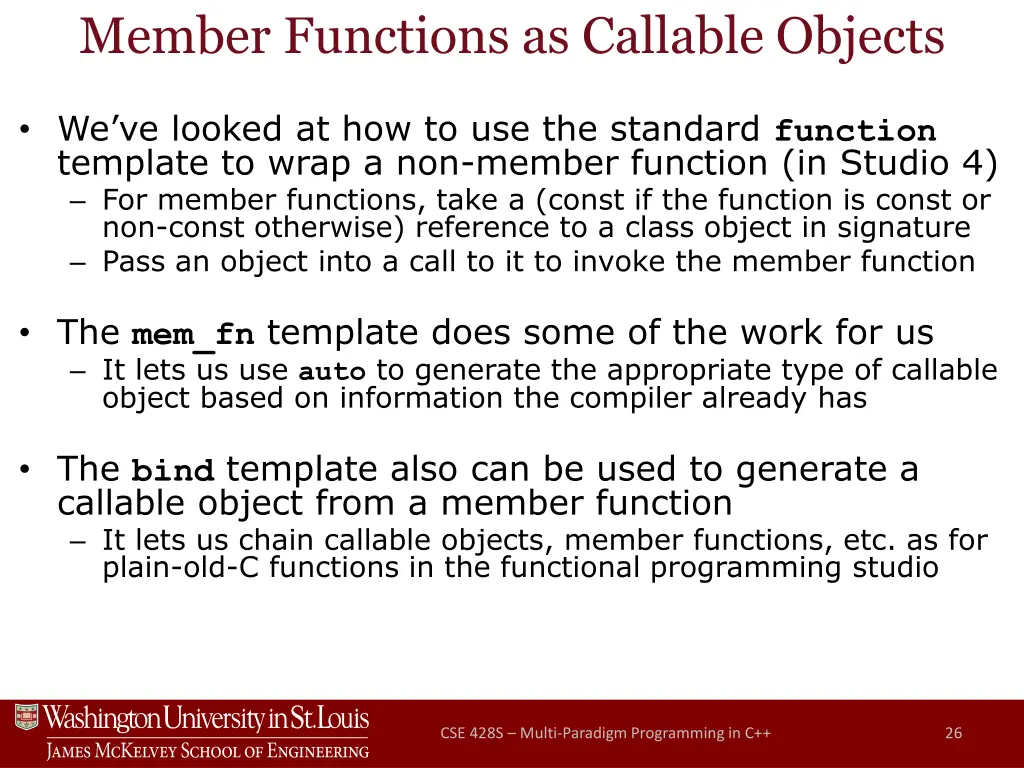 member functions as callable objects