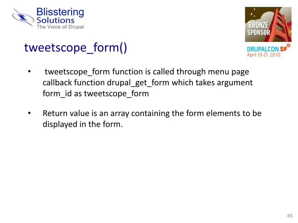 tweetscope form 1