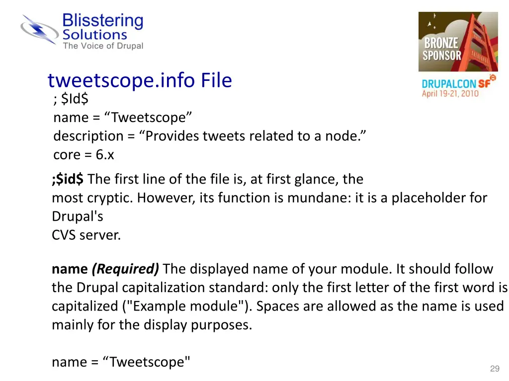 tweetscope info file id name tweetscope