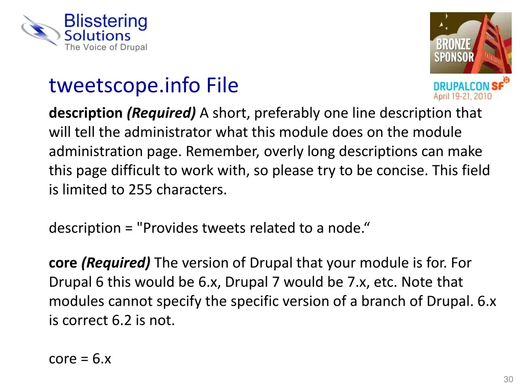 tweetscope info file