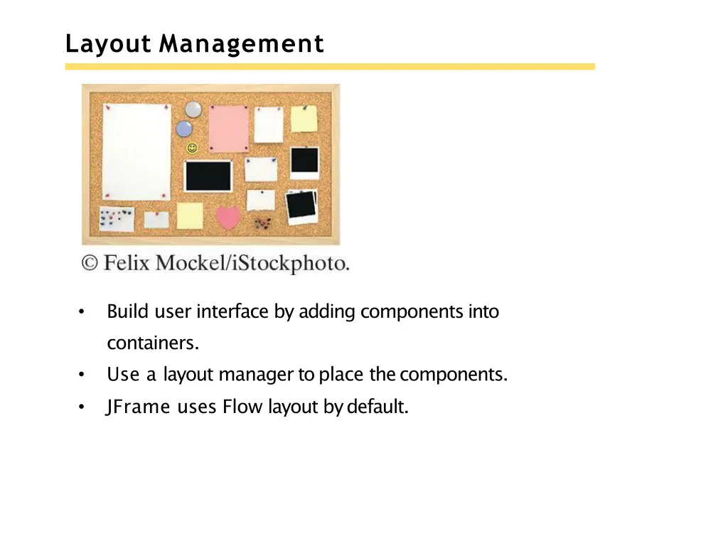 layout management