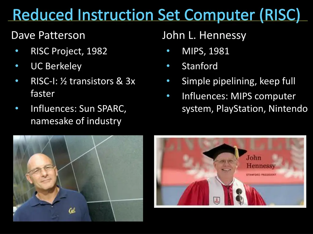 reduced instruction set computer risc dave