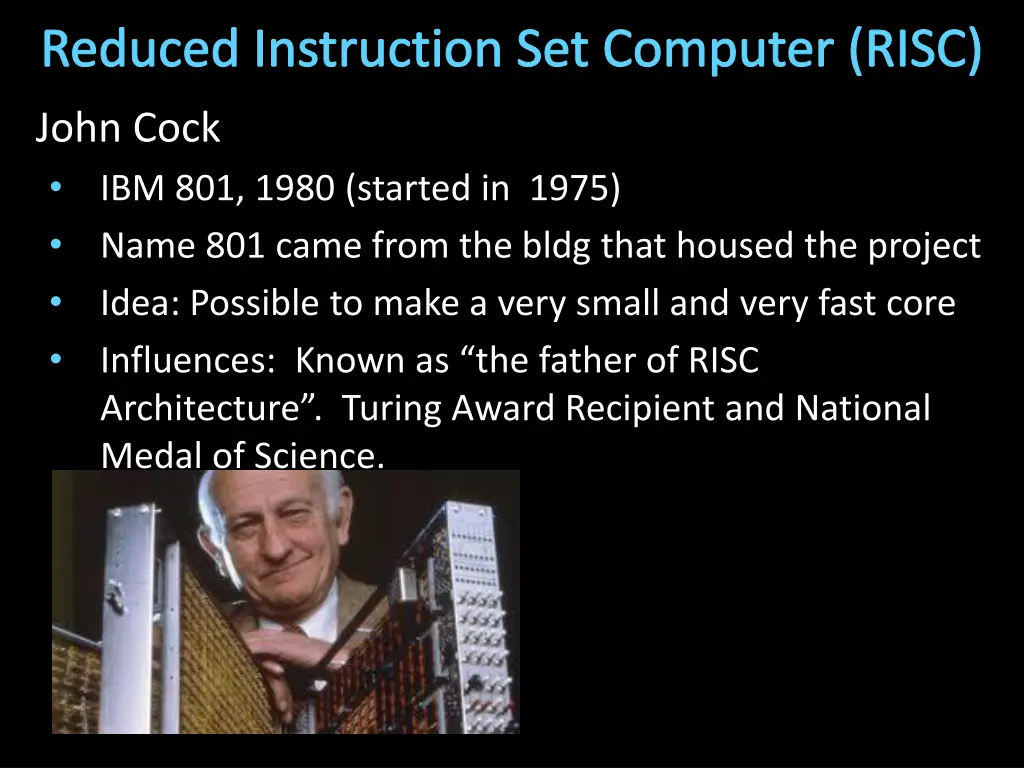 reduced instruction set computer risc