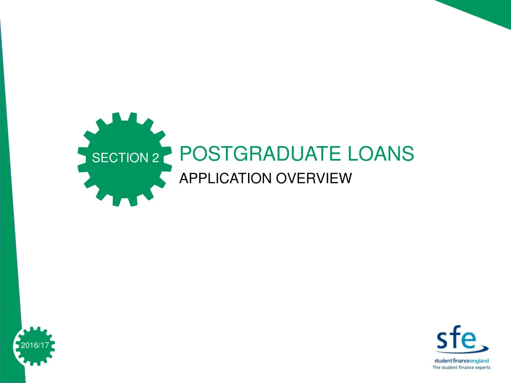 postgraduate loans application overview