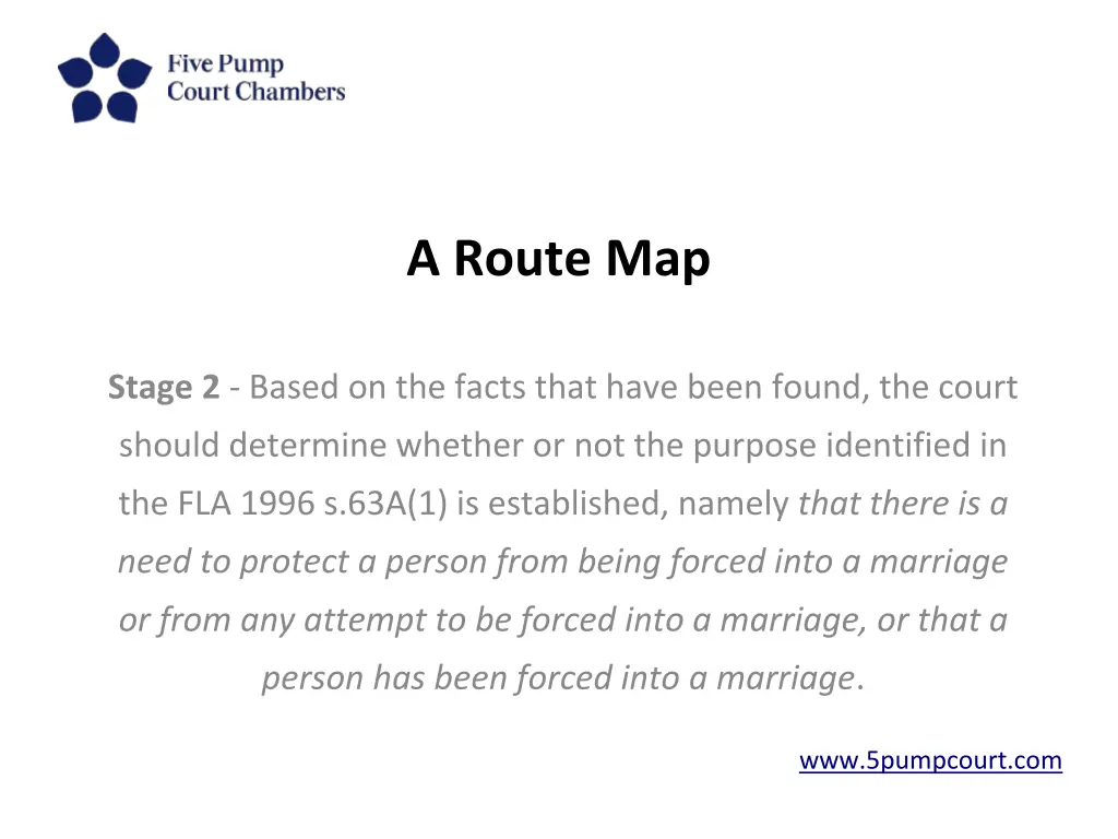 a route map 1