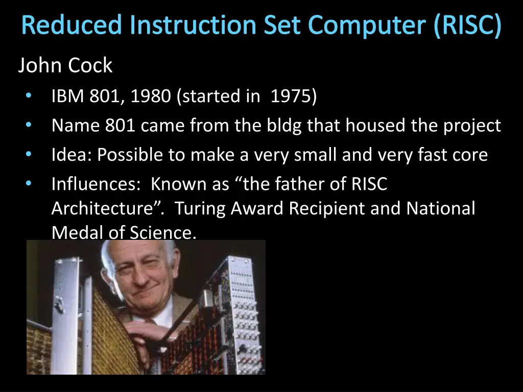 reduced instruction set computer risc