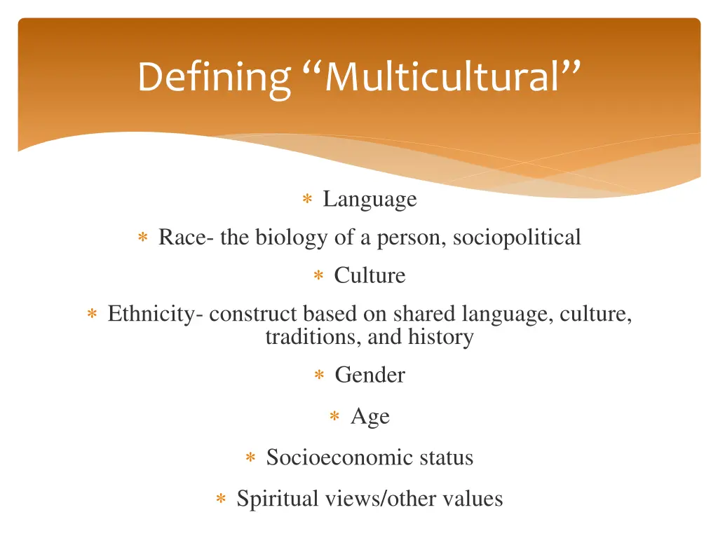 defining multicultural