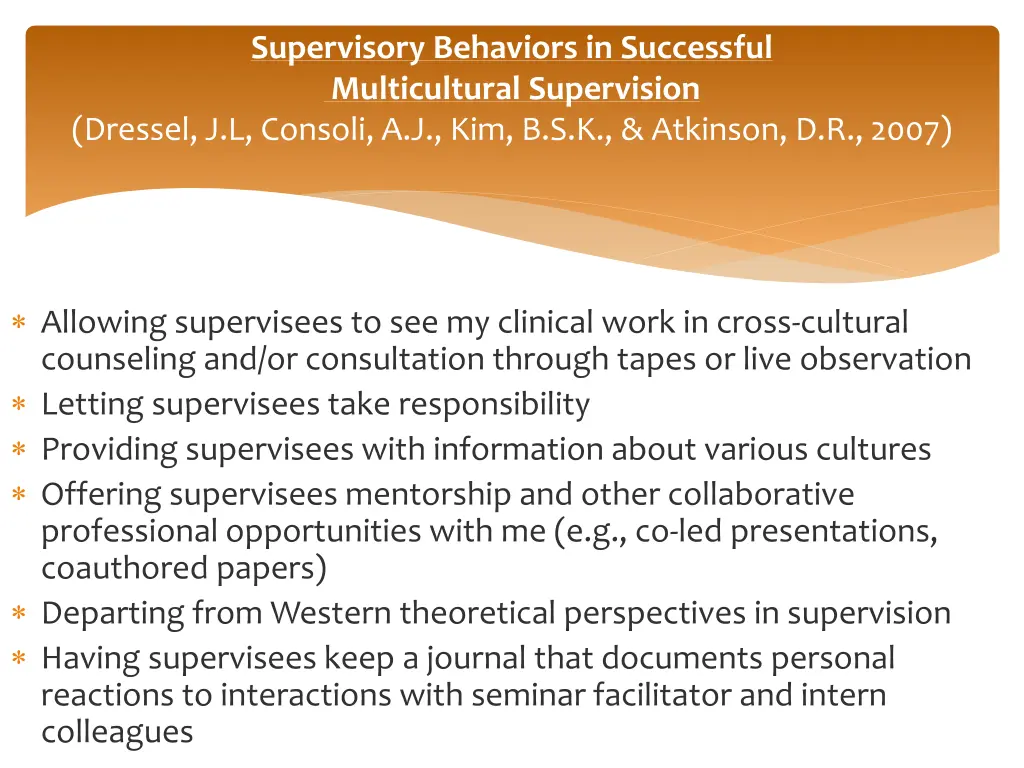 supervisory behaviors in successful multicultural 4