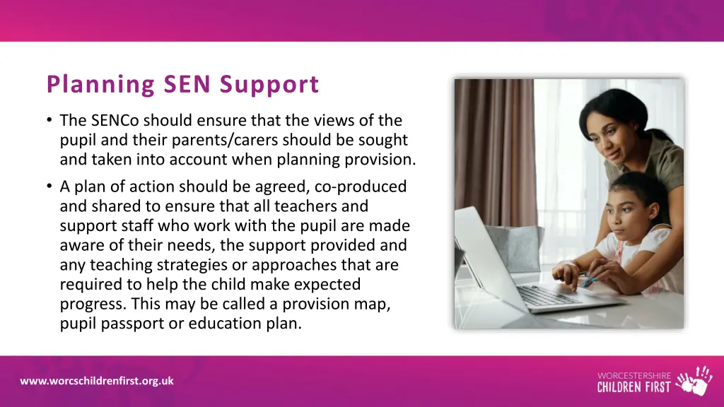 planning sen support 1