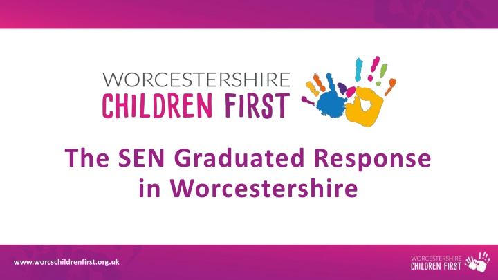 the sen graduated response in worcestershire