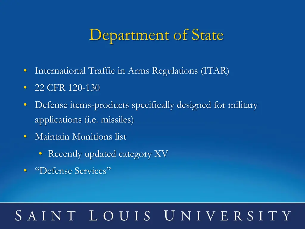 department of state