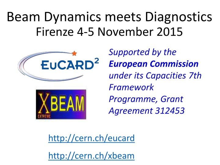 beam dynamics meets diagnostics firenze