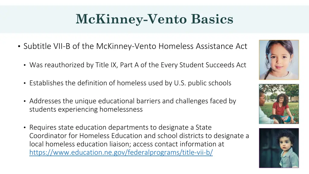 mckinney vento basics