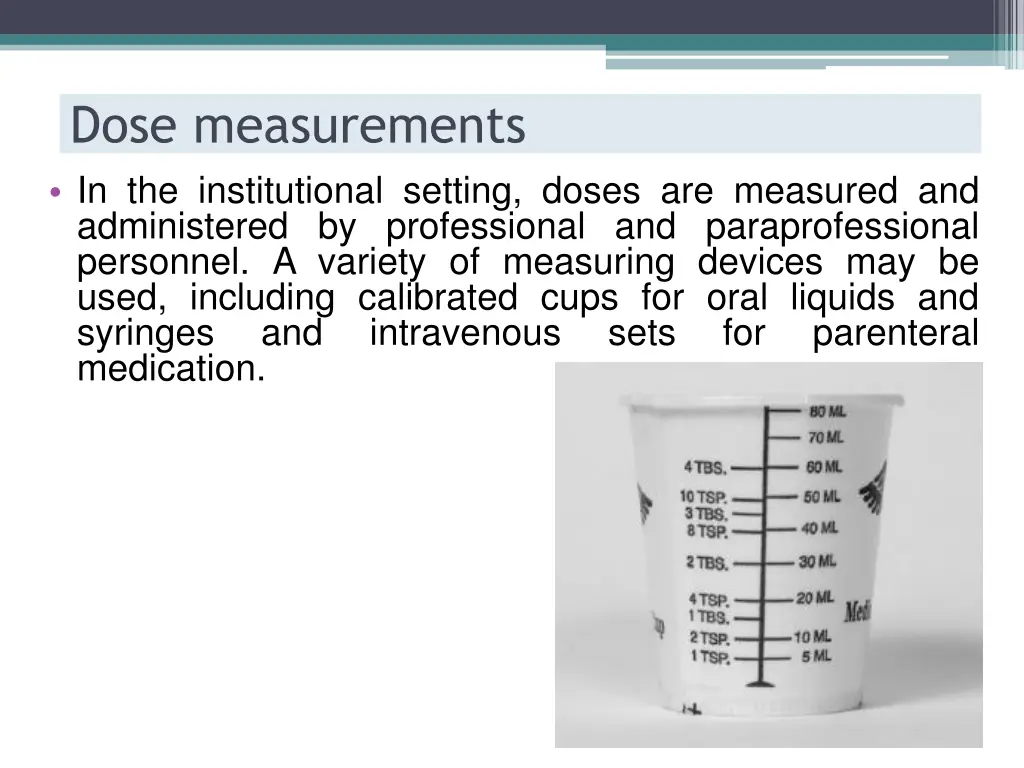 dose measurements