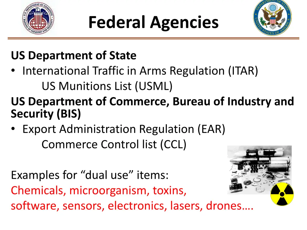 federal agencies