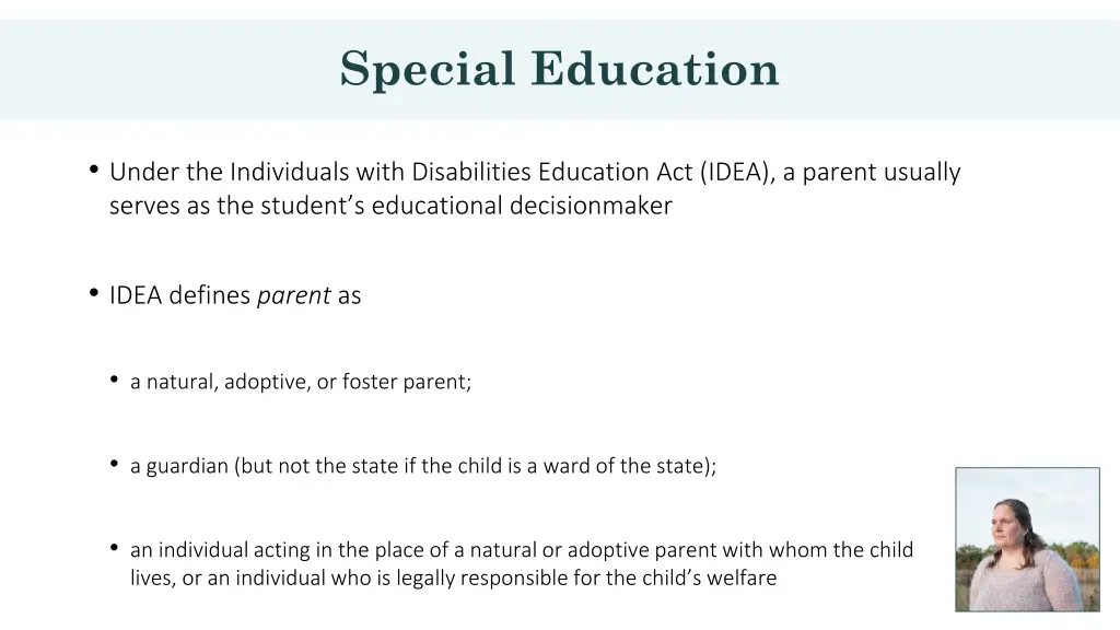 special education