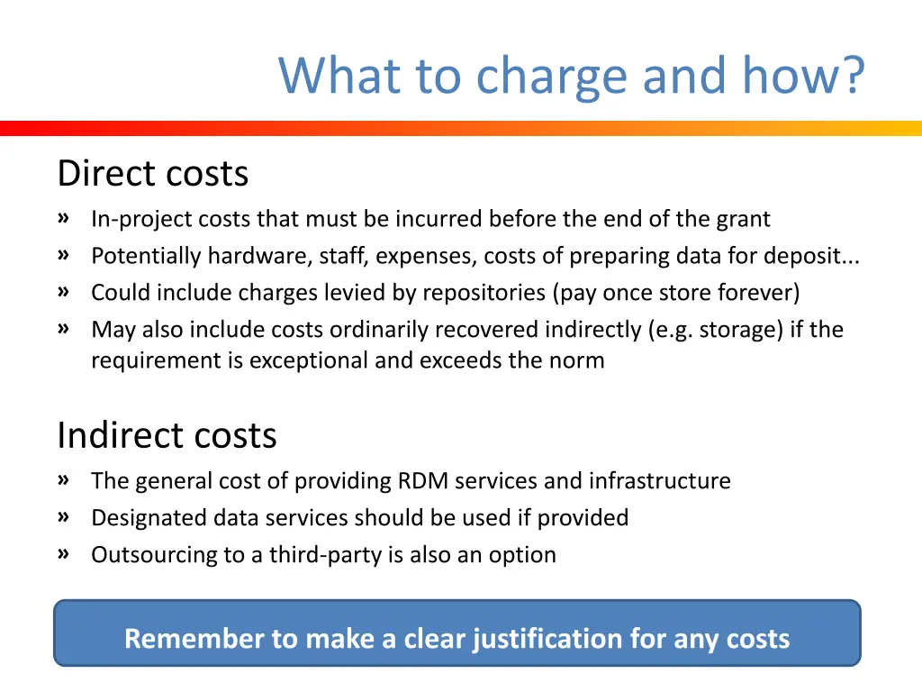 what to charge and how