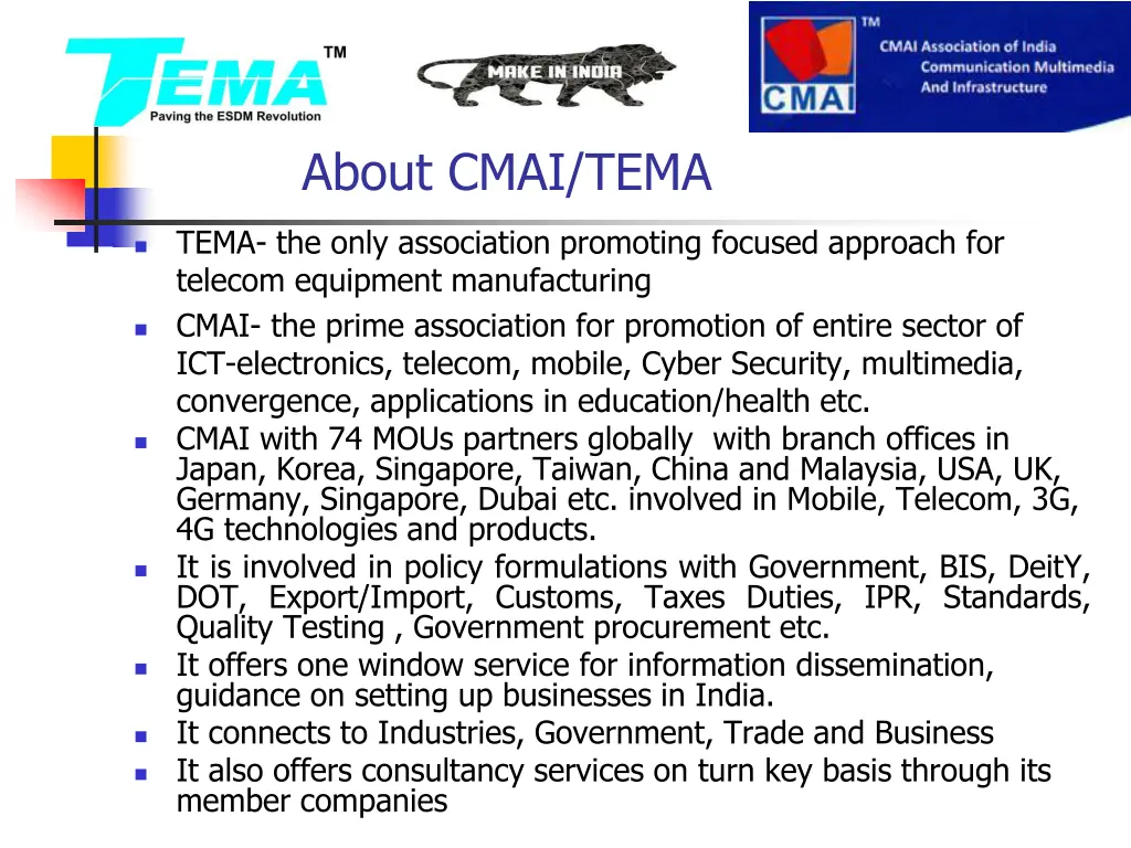 about cmai tema