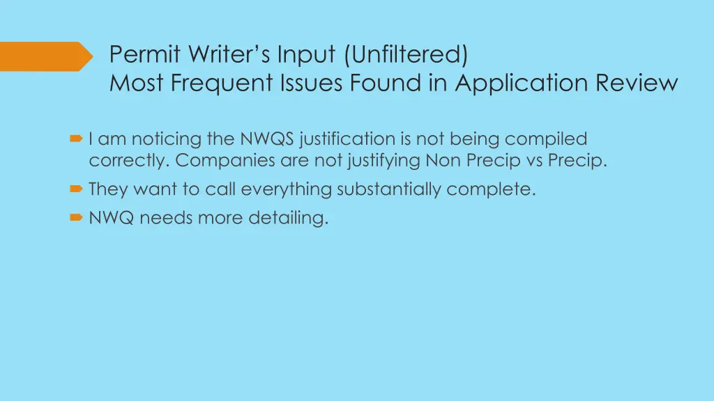 permit writer s input unfiltered most frequent 3