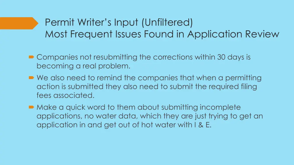 permit writer s input unfiltered most frequent 6