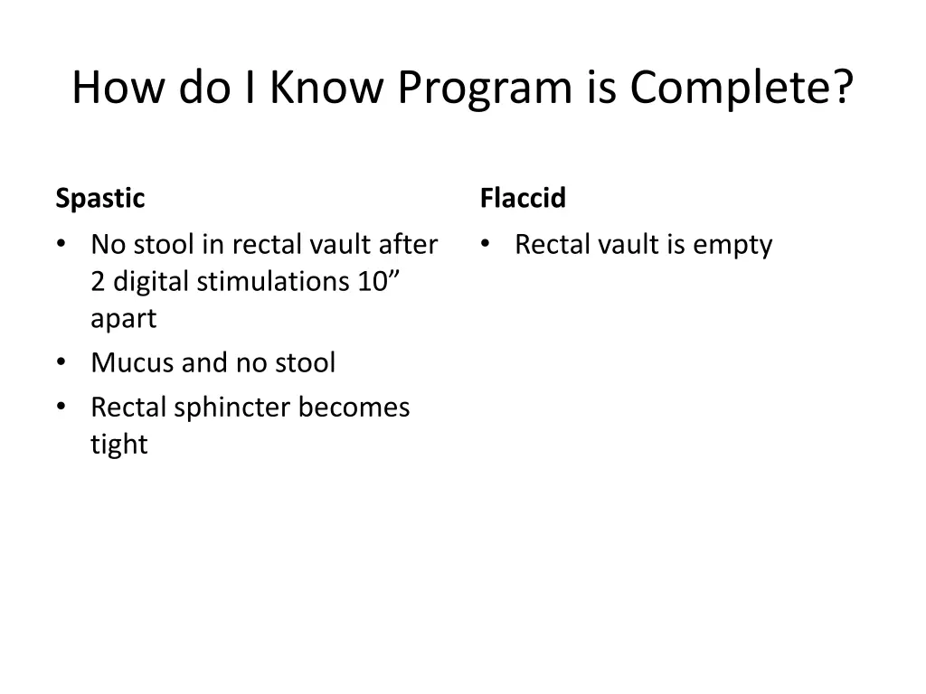 how do i know program is complete