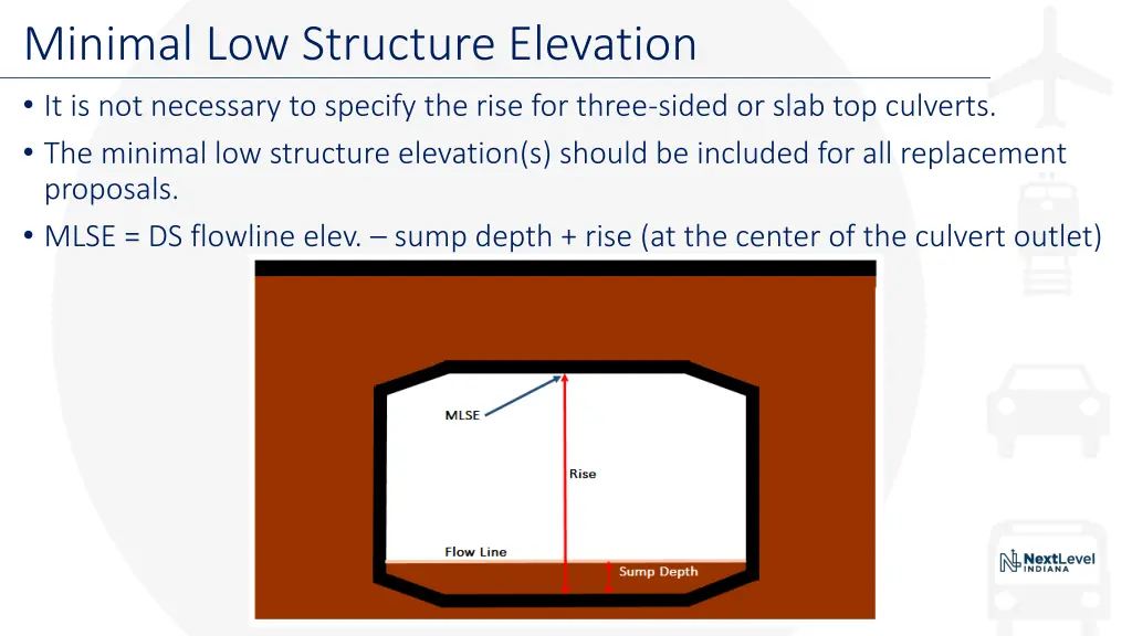 minimal low structure elevation