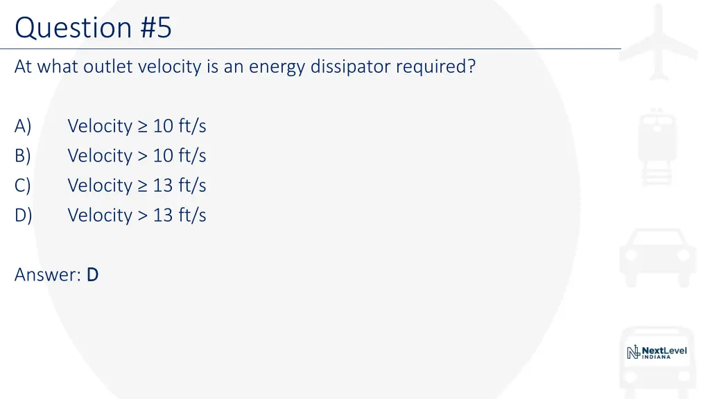 question 5