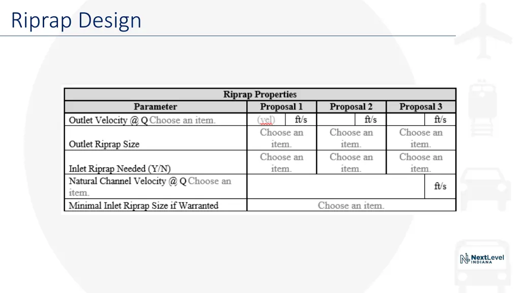 riprap design