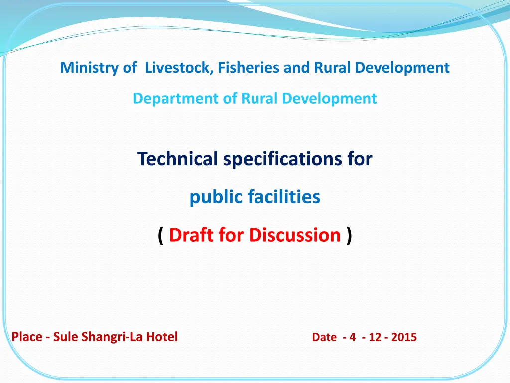 ministry of livestock fisheries and rural 1