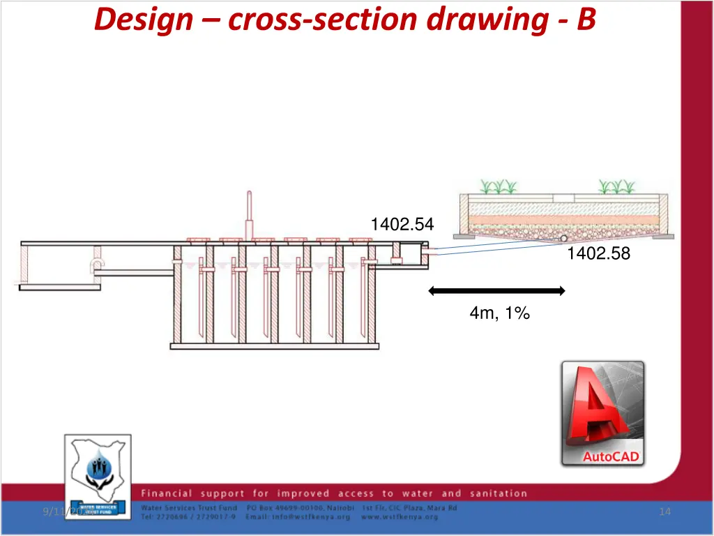 design cross section drawing b