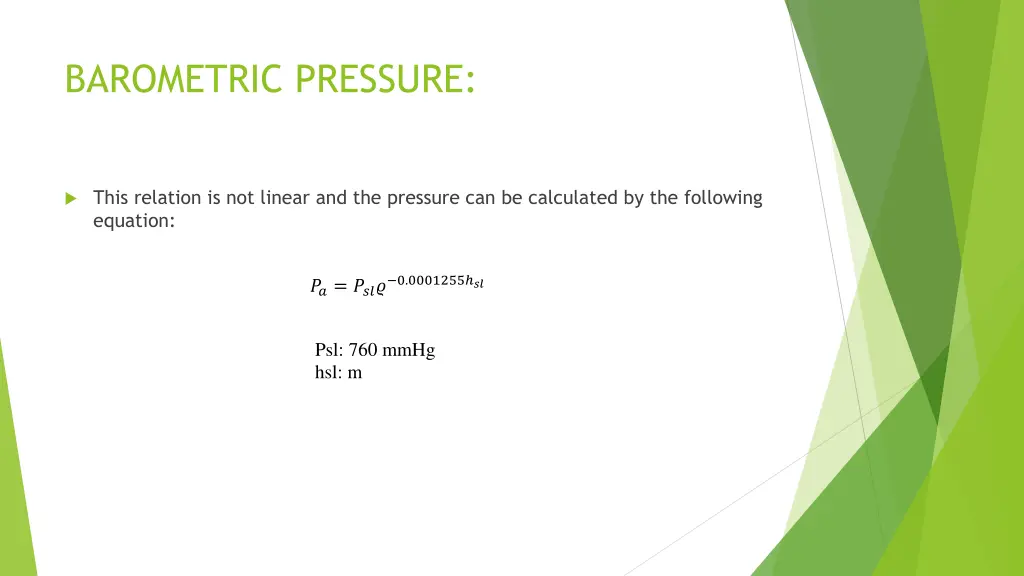 barometric pressure 1