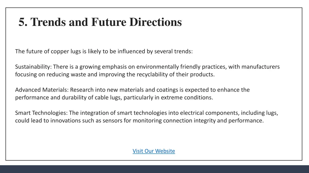 5 trends and future directions