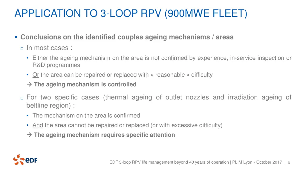 application to 3 loop rpv 900mwe fleet 2