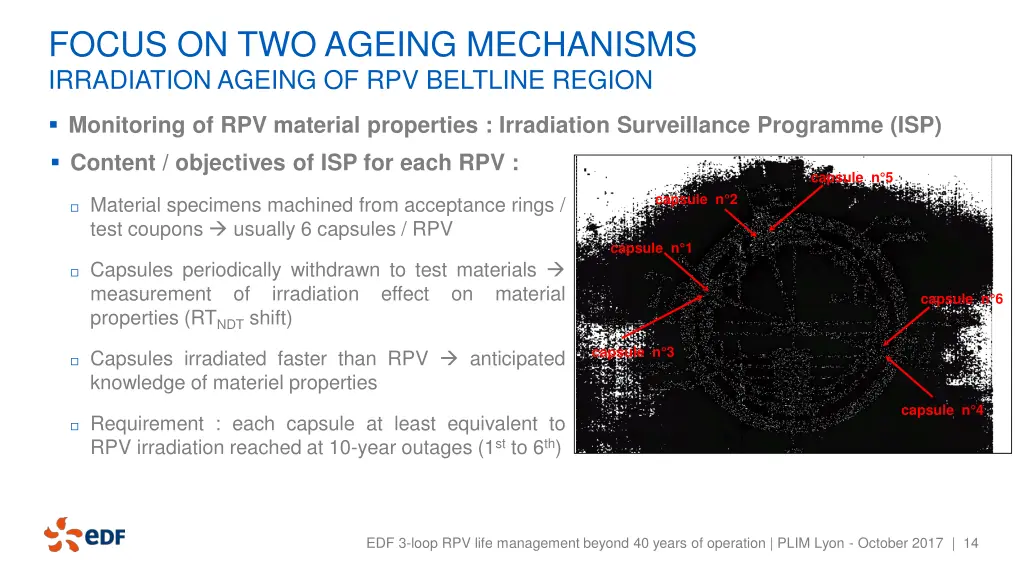 focus on two ageing mechanisms irradiation ageing 3