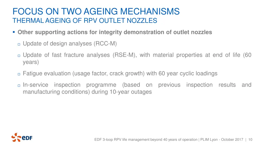 focus on two ageing mechanisms thermal ageing 2