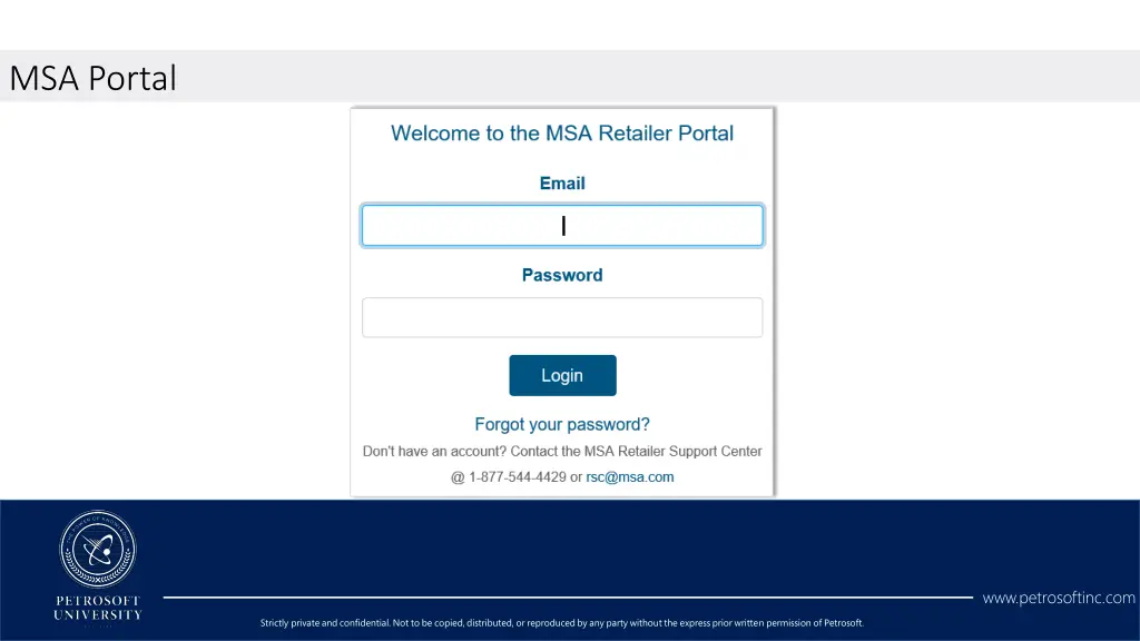 msa portal