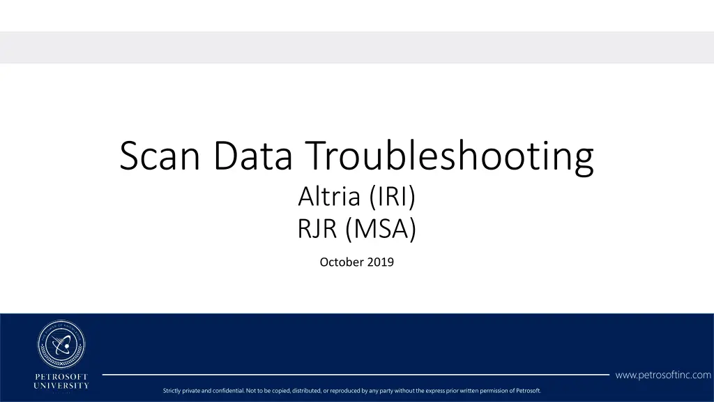 scan data troubleshooting altria iri rjr msa