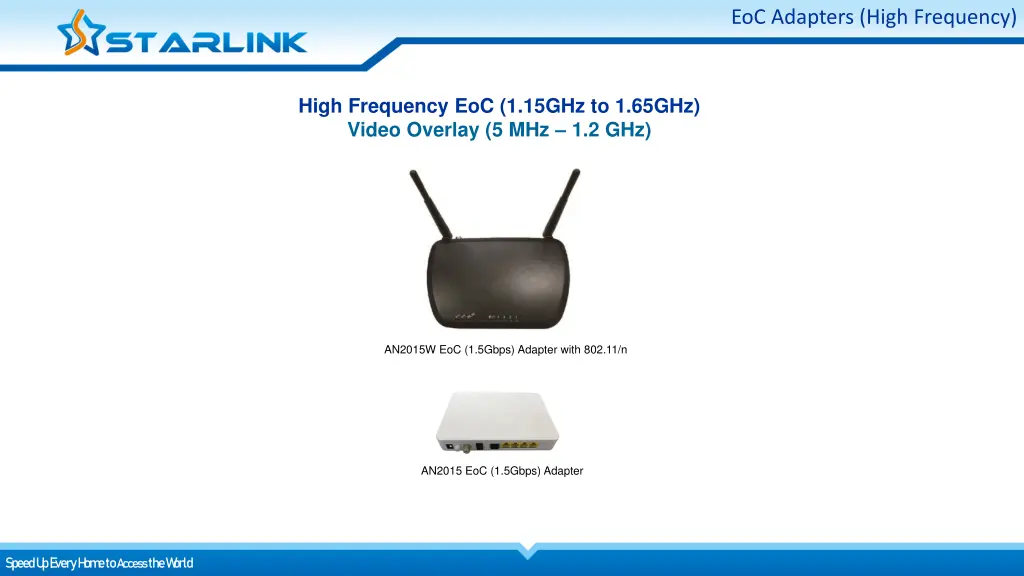 eoc adapters high frequency