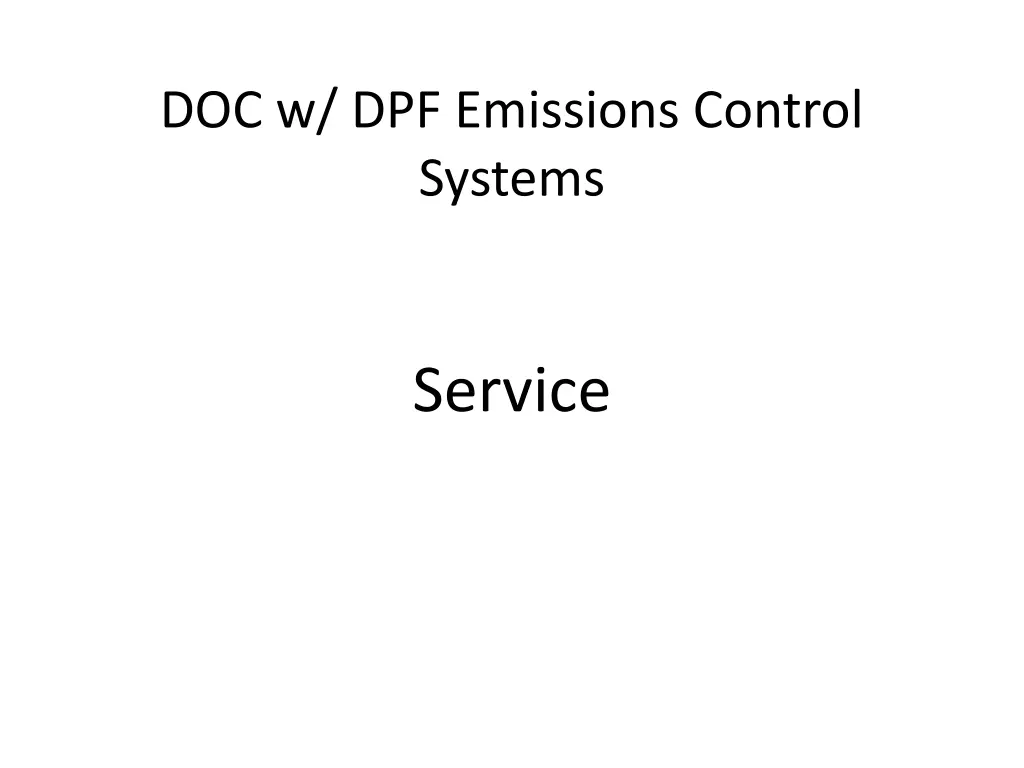 doc w dpf emissions control systems 2