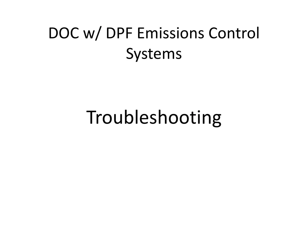 doc w dpf emissions control systems 3