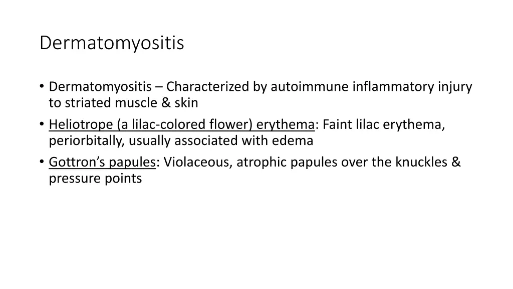 dermatomyositis