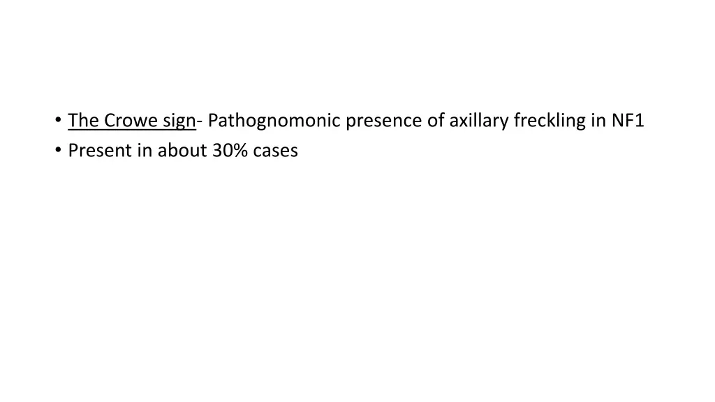 the crowe sign pathognomonic presence of axillary