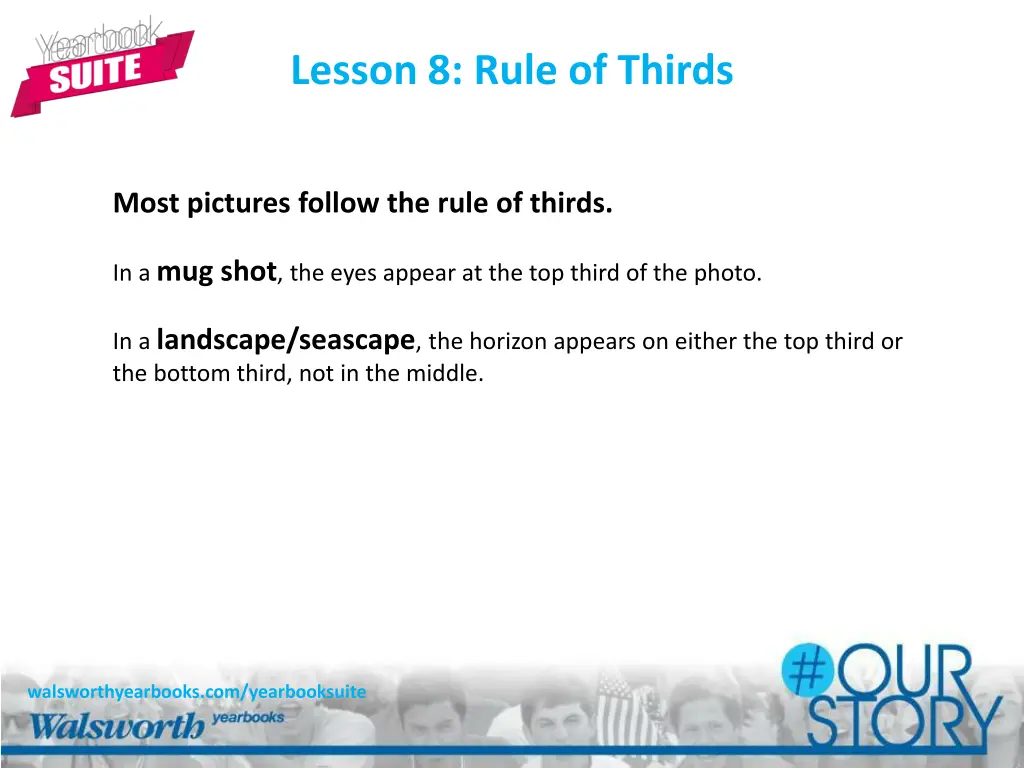 lesson 8 rule of thirds 3