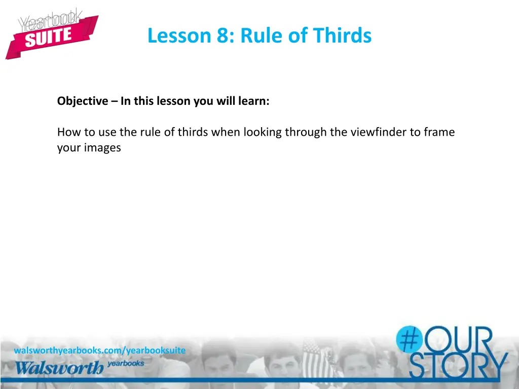 lesson 8 rule of thirds