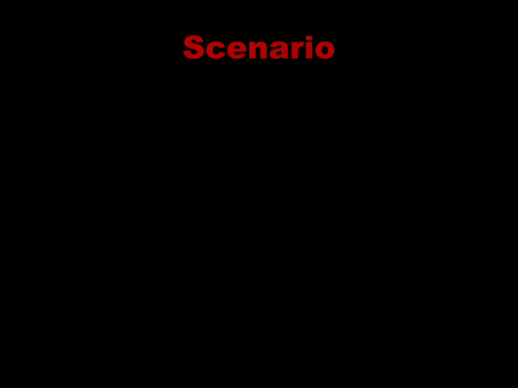 scenario