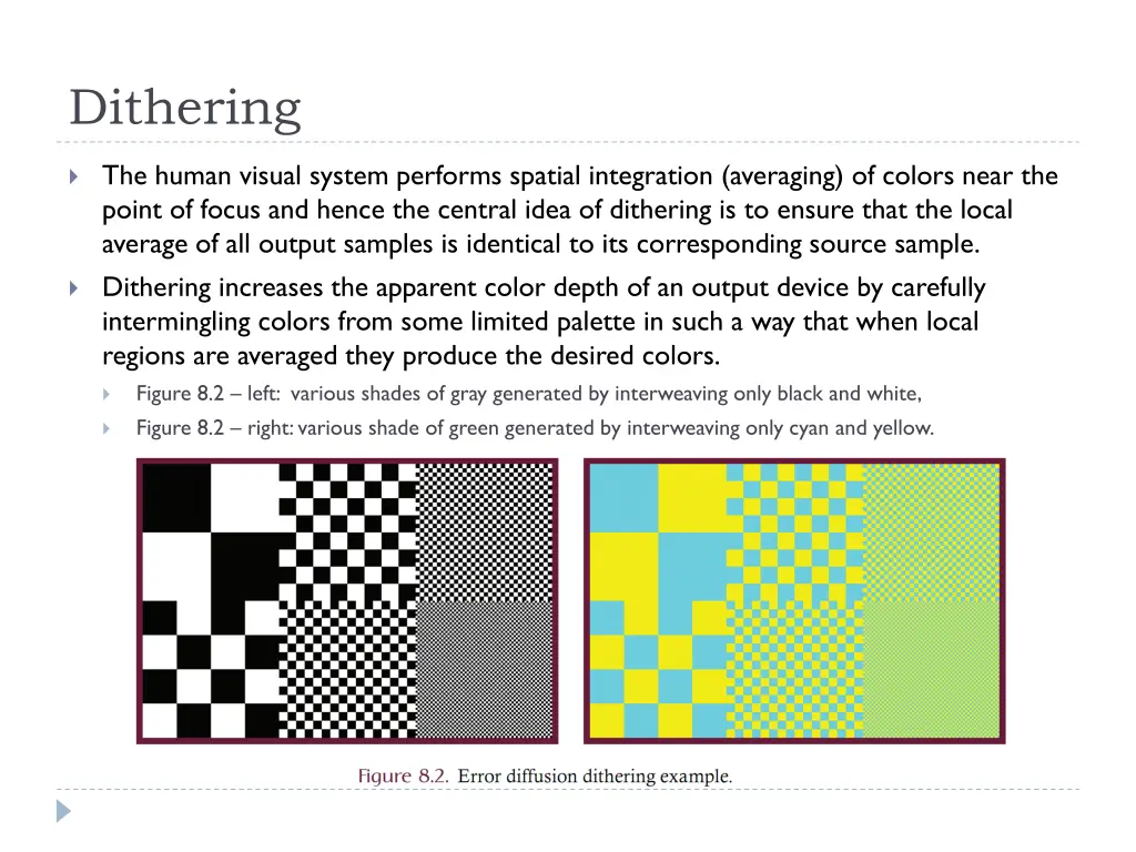 dithering